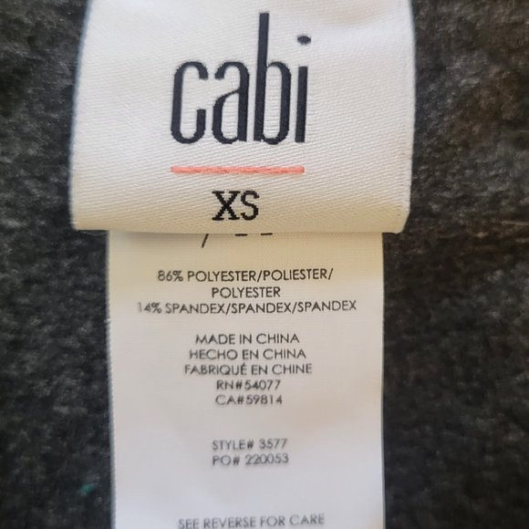 CAbi Skirted Leggings Gray - Picture 2 of 2